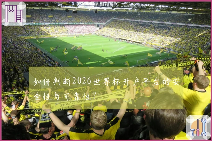 如何判断2026世界杯开户平台的安全性与可靠性？