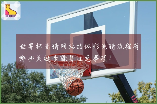 世界杯竞猜网站的体彩竞猜流程有哪些关键步骤与注意事项？